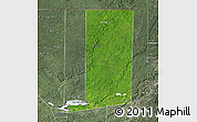 Satellite Map of Flores, semi-desaturated