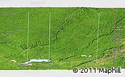 Satellite Panoramic Map of Flores