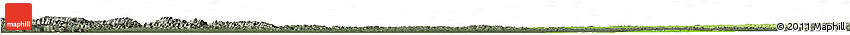 Physical Horizon Map of San Andres, darken, semi-desaturated
