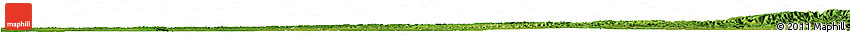 Satellite Horizon Map of Santa Ana