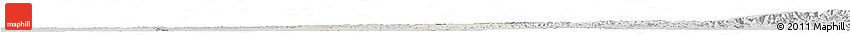 Shaded Relief Horizon Map of Santa Ana, desaturated
