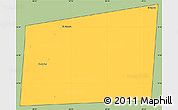 Savanna Style Simple Map of Santa Ana, cropped outside