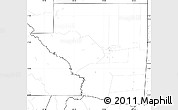 Blank Simple Map of Peten, no labels