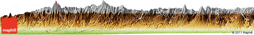 Physical Horizon Map of Quezaltenango