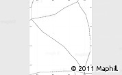 Blank Simple Map of Huitan, no labels