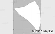 Gray Simple Map of Huitan