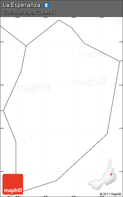 Blank Simple Map of La Esperanza