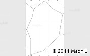 Blank Simple Map of La Esperanza