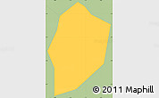 Savanna Style Simple Map of La Esperanza