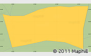 Savanna Style Simple Map of S. Fco la Union