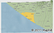 Savanna Style 3D Map of Champerico