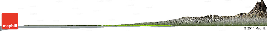 Physical Horizon Map of Champerico, darken, semi-desaturated