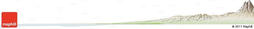 Physical Horizon Map of Champerico, lighten
