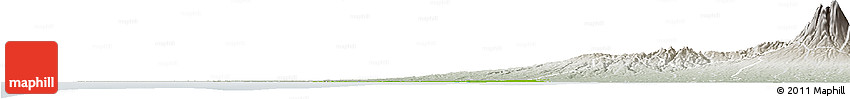 Physical Horizon Map of Champerico, lighten, semi-desaturated