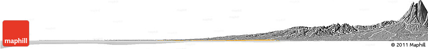 Political Horizon Map of Champerico, desaturated