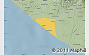Savanna Style Map of Champerico