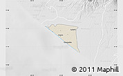 Shaded Relief Map of Champerico, lighten, desaturated