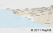 Classic Style Panoramic Map of Champerico