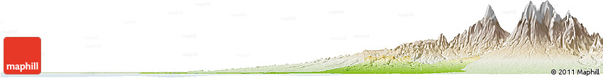 Physical Horizon Map of Retalhuleu, lighten
