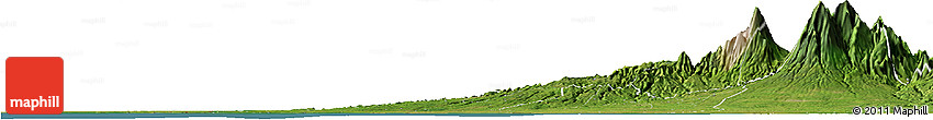 Satellite Horizon Map of Retalhuleu