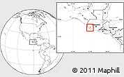 Blank Location Map of Sta Cruz Mulua