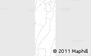 Blank Simple Map of Sta Cruz Mulua