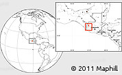 Blank Location Map of San Lorenzo