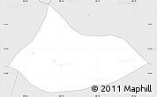 Silver Style Simple Map of Nva. Sta Rosa