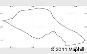 Blank Simple Map of Sn Rafael las F., cropped outside, no labels