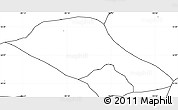 Blank Simple Map of Sn Rafael las F., no labels