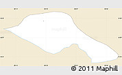 Classic Style Simple Map of Sn Rafael las F., single color outside