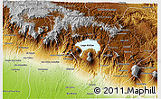 Physical 3D Map of Solola