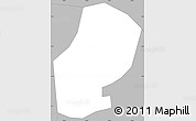 Gray Simple Map of Concepcion
