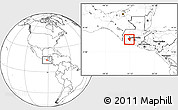 Blank Location Map of Solola