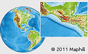 Physical Location Map of Solola