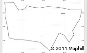 Blank Simple Map of Nahuala, cropped outside