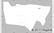 Gray Simple Map of Nahuala
