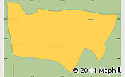 Savanna Style Simple Map of Nahuala