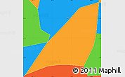 Political Simple Map of Panajachel