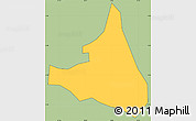 Savanna Style Simple Map of S.Andr Semetabaj, cropped outside