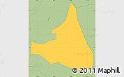 Savanna Style Simple Map of S.Andr Semetabaj