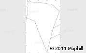Blank Simple Map of S.Cat.Ixtahuacan, no labels