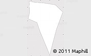 Silver Style Simple Map of S.Cat.Ixtahuacan, cropped outside