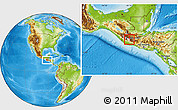 Physical Location Map of S.Catarin Palopo, highlighted parent region