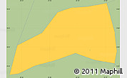 Savanna Style Simple Map of S.Clara L Laguna