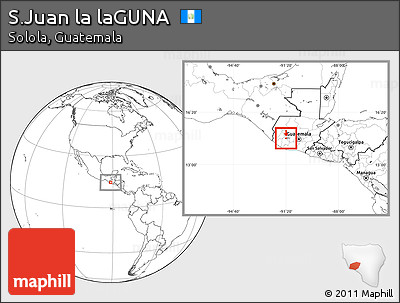 Blank Location Map of S.Juan La LaGUNA