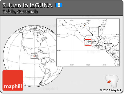Blank Location Map of S.Juan La LaGUNA