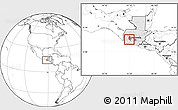 Blank Location Map of S.Juan la laGUNA, highlighted country, highlighted parent region