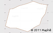 Classic Style Simple Map of S.Juan la laGUNA, cropped outside