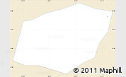 Classic Style Simple Map of S.Juan la laGUNA, single color outside